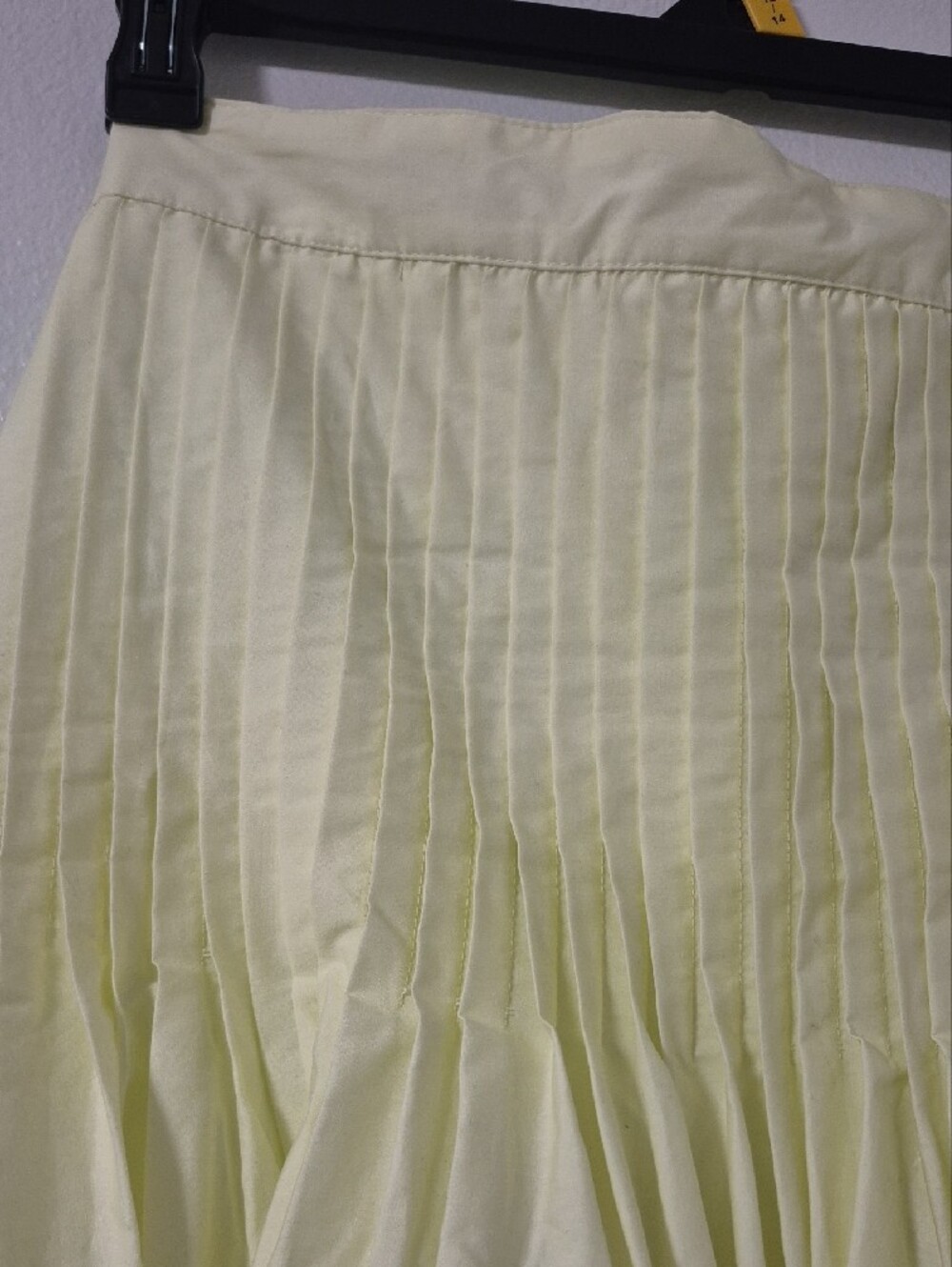Free Assembly Yellow A-Line Pull-on Women's Skirt With Pockets - Picture 3 of 5